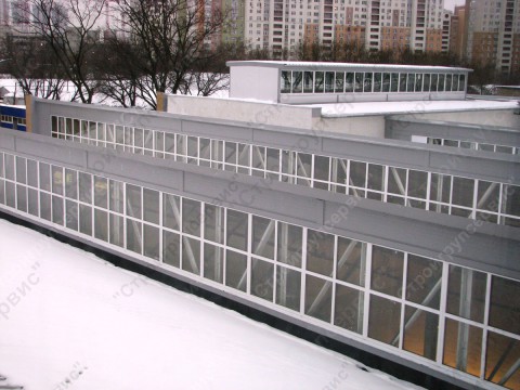 Реконструкция  кровельного покрытия 